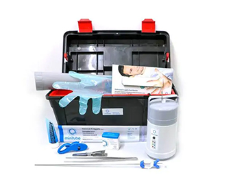 Kit de inseminación bovina con maletín y unidad de descongelación mt 30/54