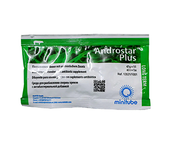 Androstar® plus con gentamicina, 47 g = 1 l diluyente para semen porcino