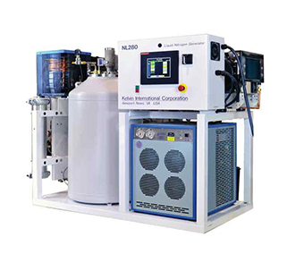 Generador de nitrógeno líquido - producción promedio diaria de 50 litros